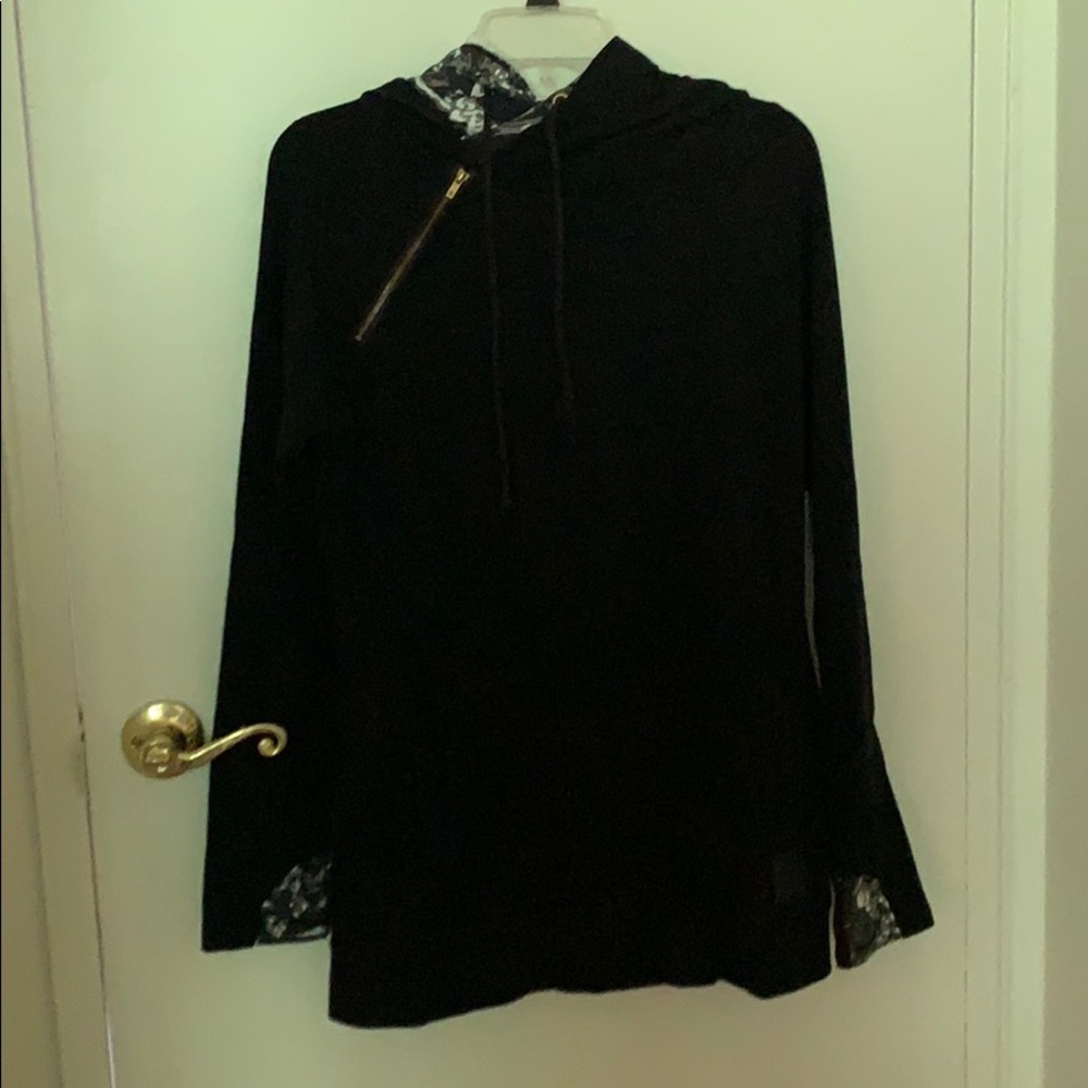 Ambersand brand doublehood hoodie